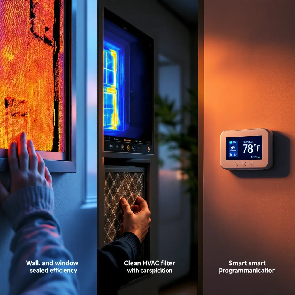 "Programmable thermostat set for efficient cooling"