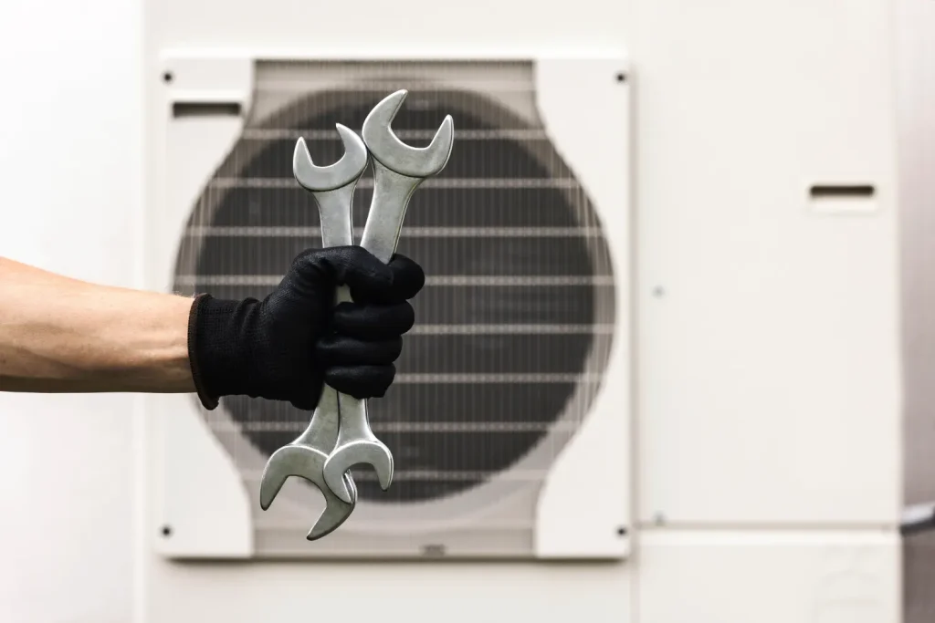 "HVAC maintenance tips infographic."